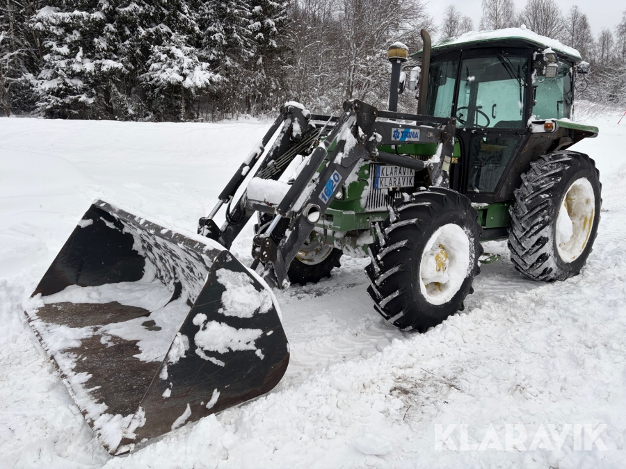 Traktor John Deere 2250 med lastare 4WD