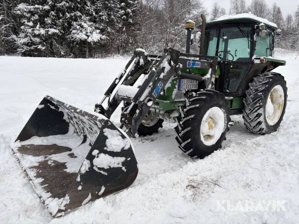 Traktor John Deere 2250 med lastare 4WD