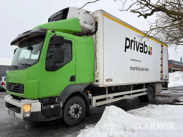 Lastbil med skåp Volvo FL4x2 bakgavellyft