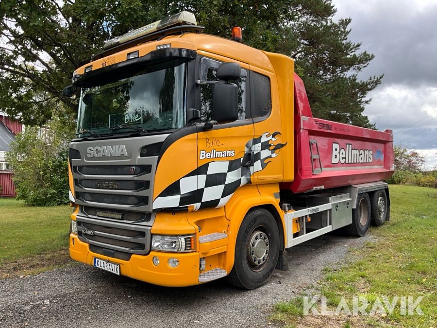 Tippbil Scania R450 6x2 12.7 450hk Euro6