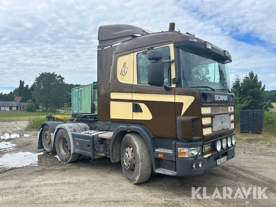 Dragbil EPA Scania R124