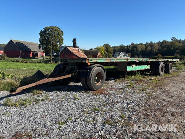 Rundbalsvagn 2-axlad