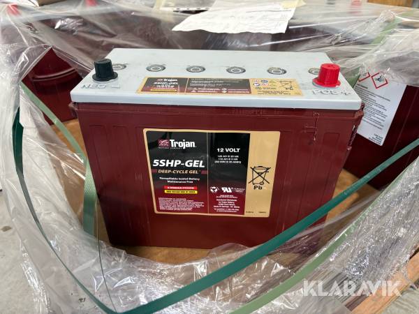 Traktionärt Batteri Trojan 5SHP-GEL 12V 125Ah