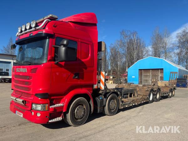 Maskintrailer/Smemaxbygge Scania R490 8x4