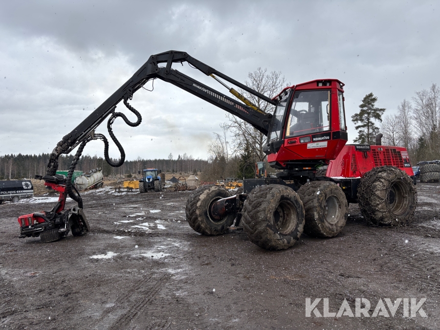 Skördare Komatsu 911.5