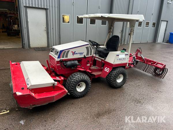 Redskapsbärare Ventrac 4500Y med Klippaggregat & kratta