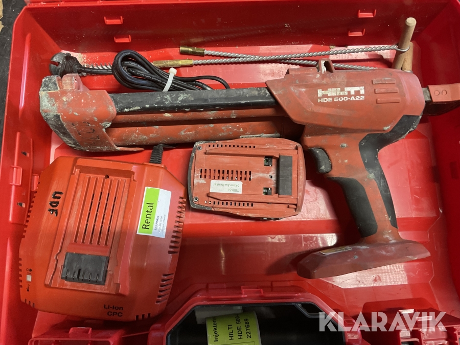 Injekteringspistol Hilti HDE 500-A22
