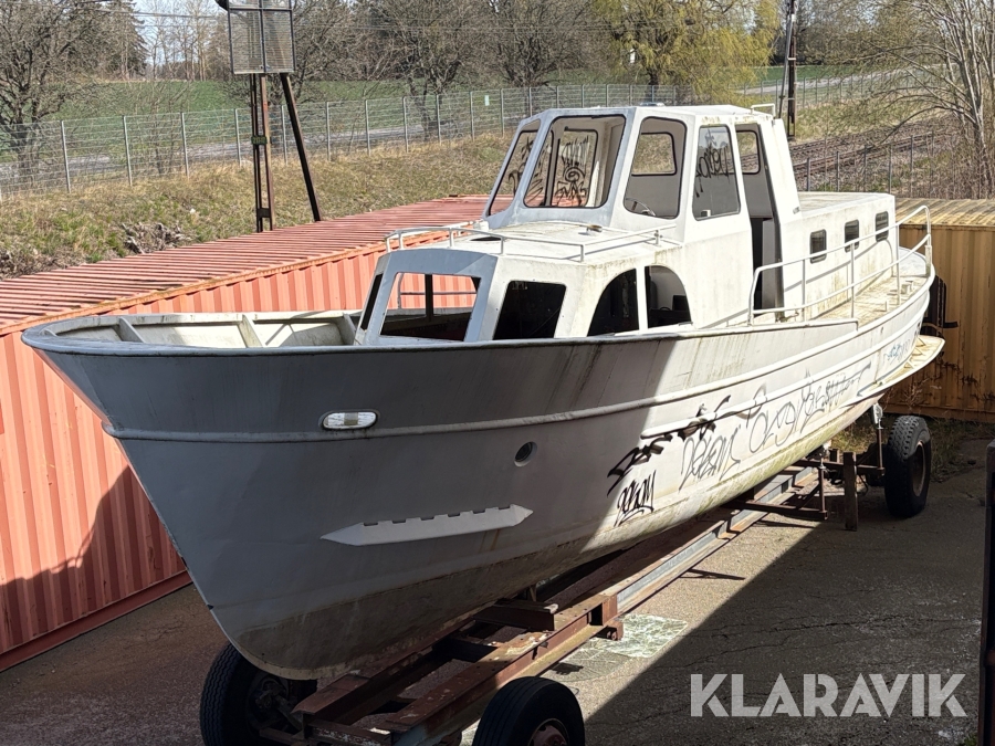 Stålbåt 12m - Vabis motor