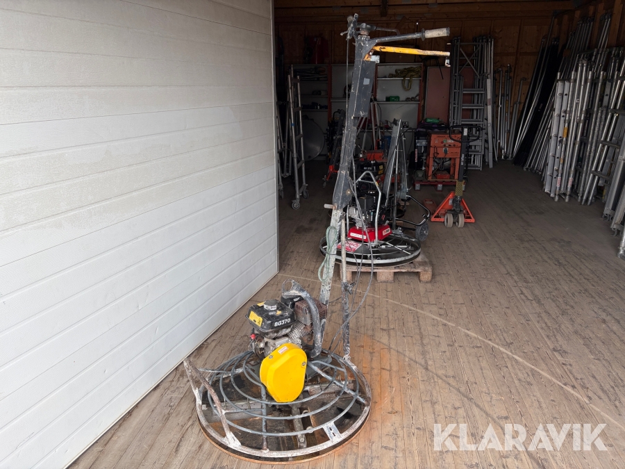 Glättare Atlas Copco BG370 H6