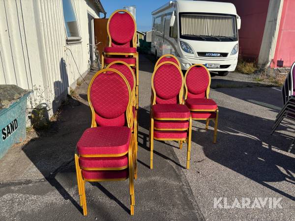 Stapelbara konferensstolar ca 78st