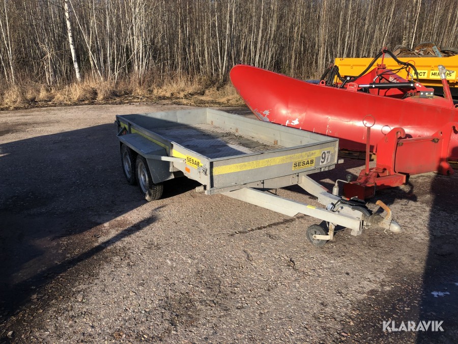 Boggie släpvagn Sävsjösläpet