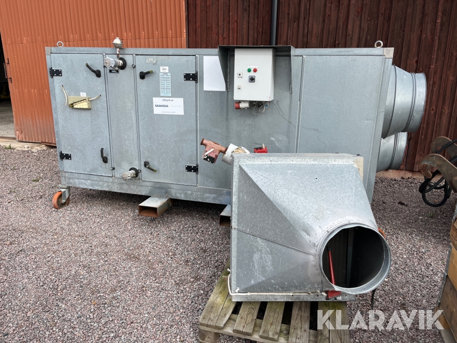 Värmebatteri med fläkt Kessler tech KGH 1600 S