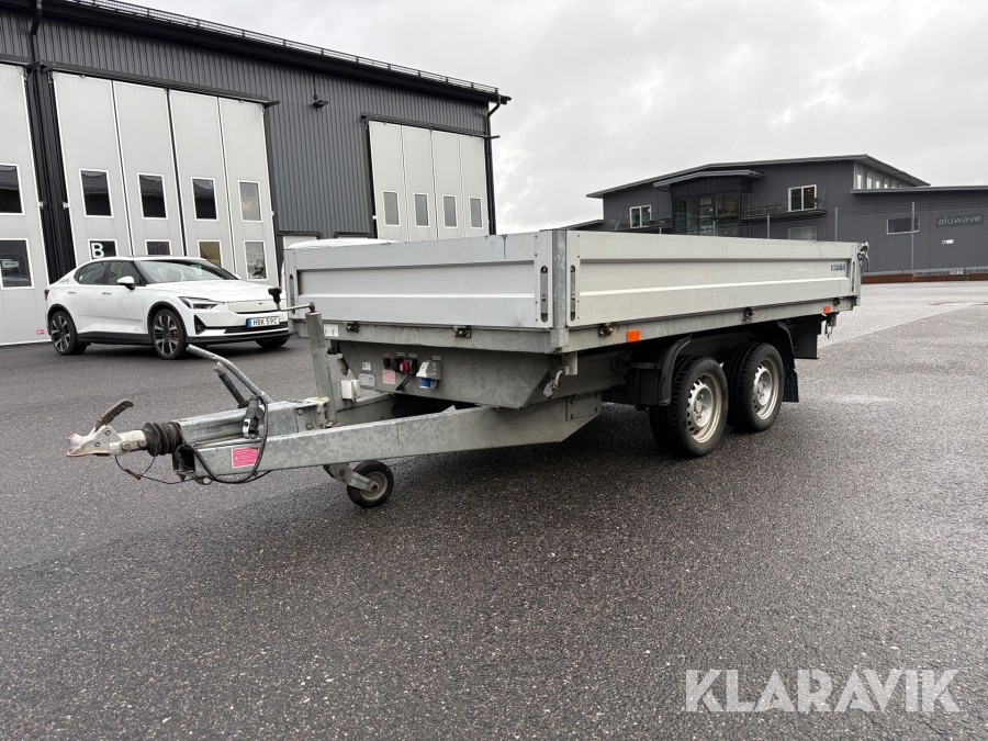 Personbilssläp / tippsläp Westbay Atlas B2 3 vägstipp