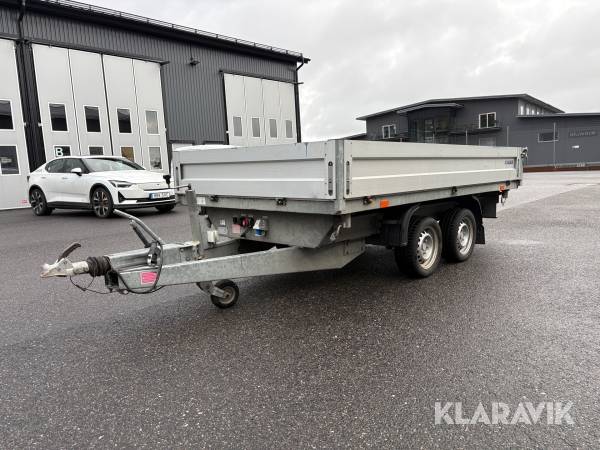 Personbilssläp / tippsläp Westbay Atlas B2 3 vägstipp