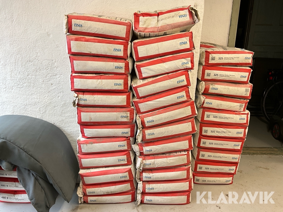 Avjämningsmassa Finja 540 industri 20kgx24 stycken