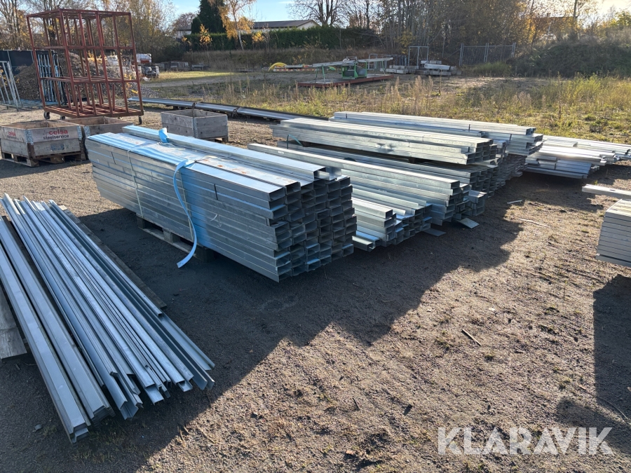 Diverse stålprofiler