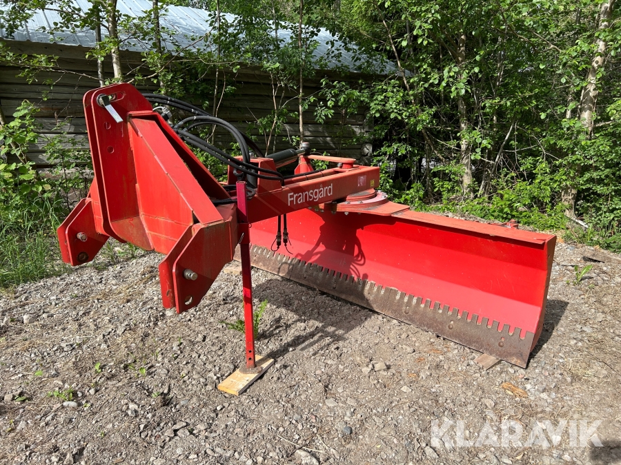 Vägskrapa traktor 3-p Fransgård GT 75DK