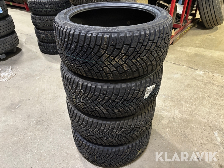 Dubbade vinterdäck Continental IceContact 3. 4 st