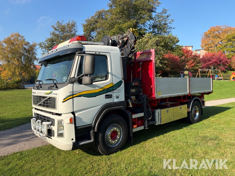 Kranbil Volvo FM9 Med Hiab Kran