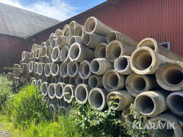 Betongrör ca 150st