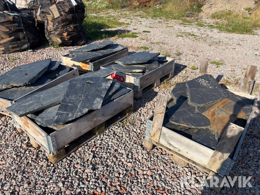 Skiffersten 5 pall