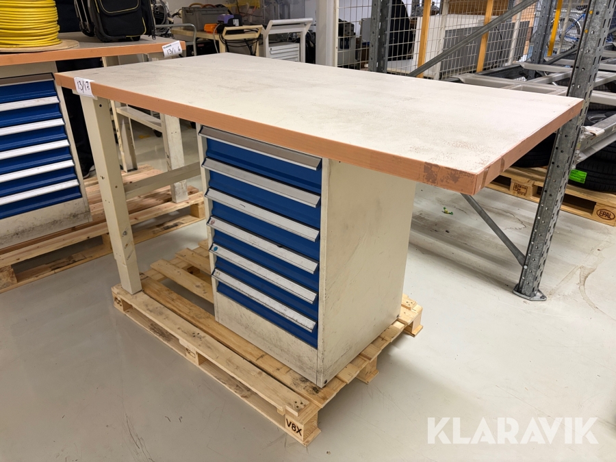 Arbetsbänk & lådhurts Gigant