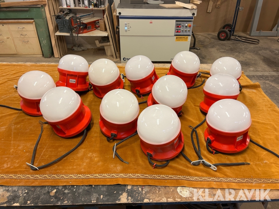 Bojlampor Garo LED 12 st