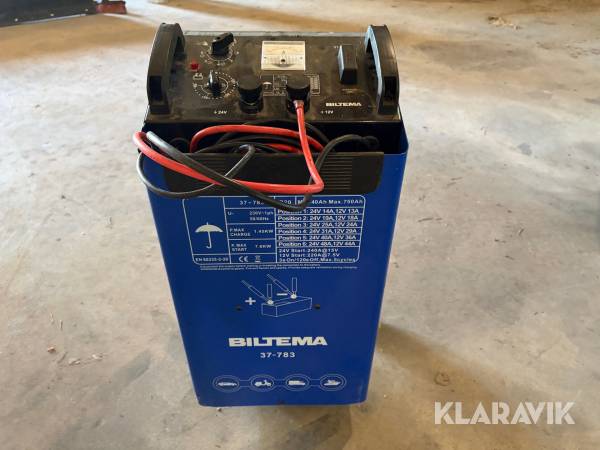 Batteriladdare Biltema