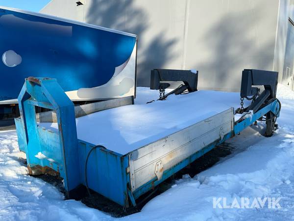 Liftdumperaggregat på lastväxlarram