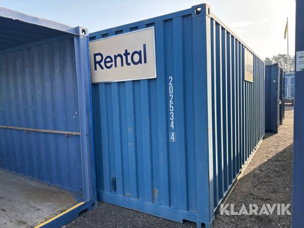 Container/förrådscontainer  20 fot