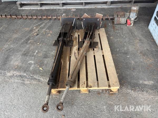 Flisskruv med hydraulik till flisförråd