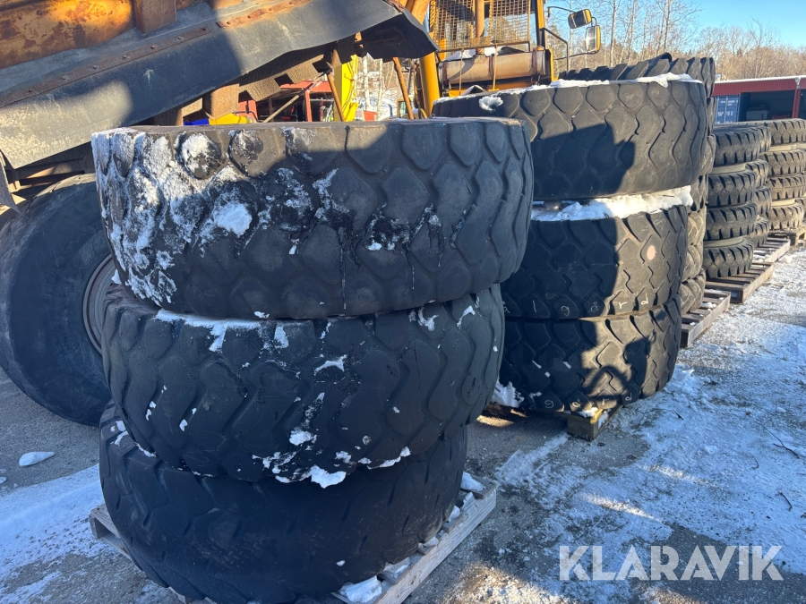 Hjullastardäck 20.5R25 5 st