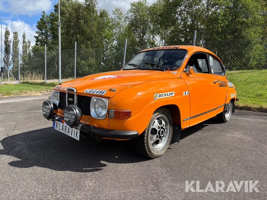 Veteranbil Saab 96 V4 Rally 1840cc App-k Rallybil