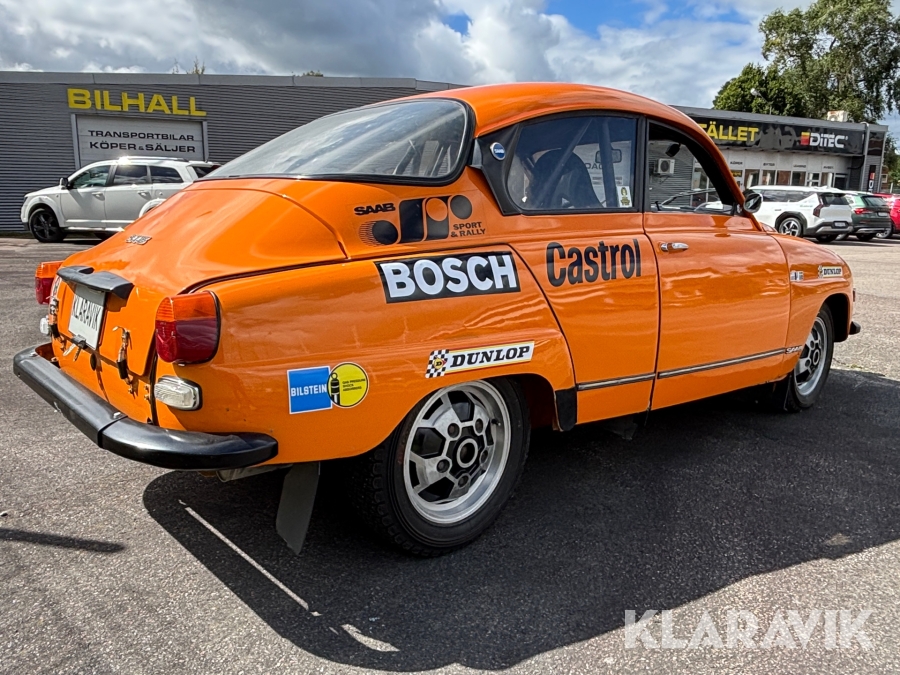 Saab 96 1.5 V4 Manual, 4-trins, 65ps, 1970