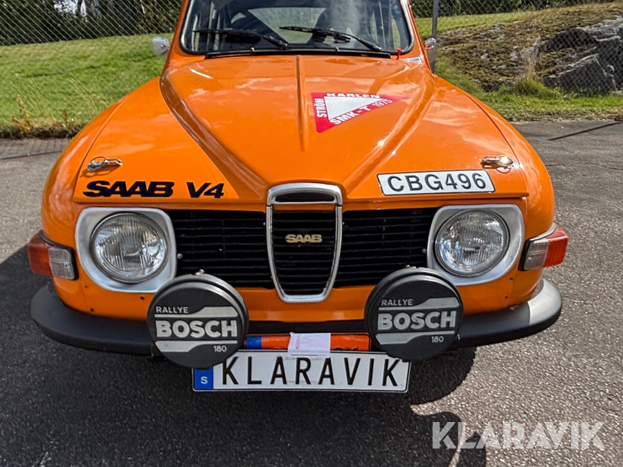 Saab 96 1.5 V4 Manual, 4-trins, 65ps, 1970