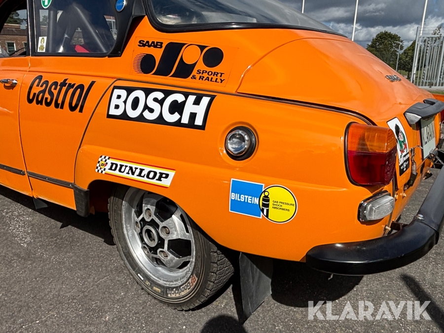 Saab 96 1.5 V4 Manual, 4-trins, 65ps, 1970