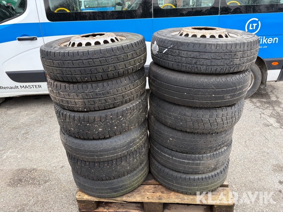 Parti med hjul till Skåpbil/minibuss 12 st