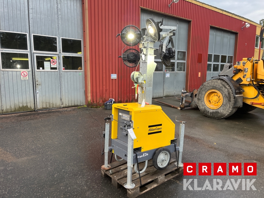 Lighttower Atlas Copco HiLight E3+ 4x160W