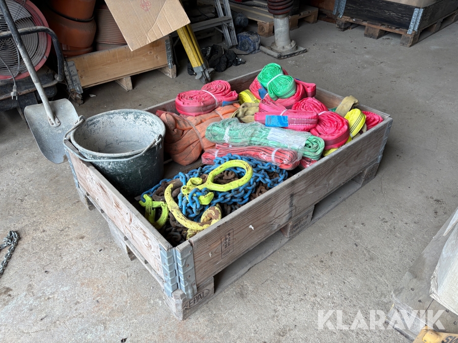Lyftstroppar och länkar Arno
