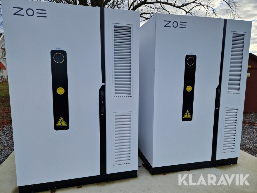 Batteriskåp ZOE C215L-A-EU 2st 105 kW/215 kWh