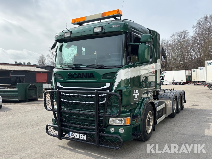 Lastväxlare Scania R480 8x4 Tridem