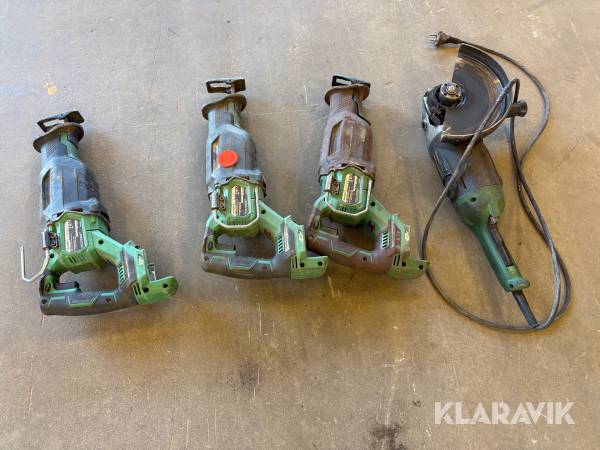 Tigersåg 3 st Vinkelslip 1 st