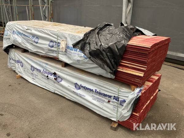 Z-panel Faluröd 22x165x3300mm, 950,4lpm