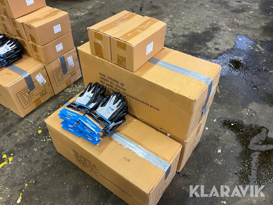 Arbetshandskar Novi Pro 2131-2 strl L 408par skärskyddshandske