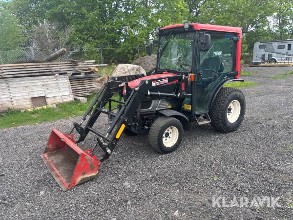 Traktor Hako Yanmar 3500 DA med lastare och redskap