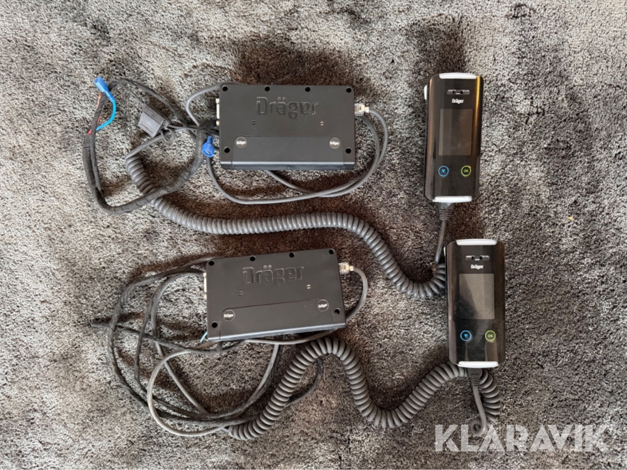 Alkolås 2 st Dräger Interlock 7000