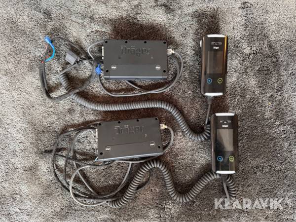 Alkolås 2 st Dräger Interlock 7000