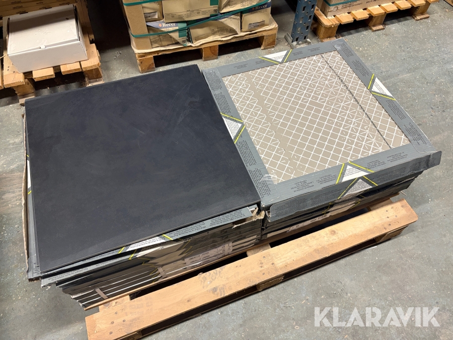 Klinker / Granitkeramik Tipo Nero Rettificato 60x60 ca 15kvm