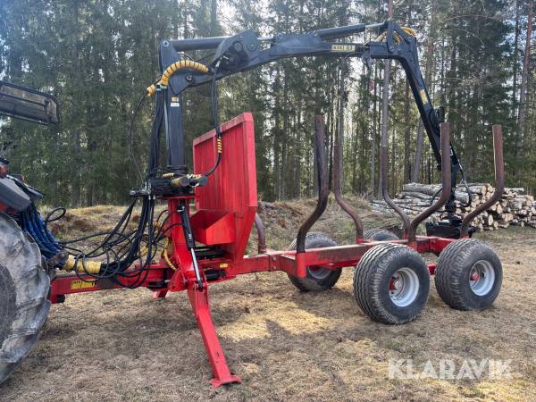 Huggarvagn/Skogsvagn KTS 10 ton