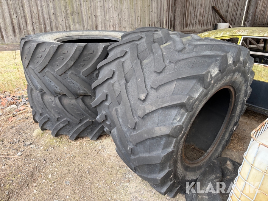 Däck Trelleborg/Kleberg 650/85-38 / 600/70-30 4 st